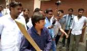 Vijayvargiya's MLA son beats officer with bat; jailed