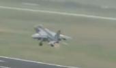 WATCH! Jaguar pilot drops bombs to save lives