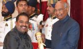 Shankar Mahadevan, Prabhu Deva, Dr Jaishankar receive Padma honours