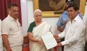 Goa Congress MLAs meet governor, stake claim to form govt