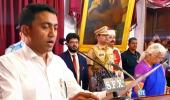 BJP's Pramod Sawant takes oath as Goa CM at 2 am