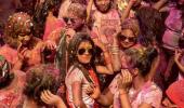 Colours splashed all over: People revel in Holi celebrations