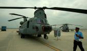 IAF inducts 4 Chinook heavy-lift helicopters