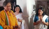 Tharoor campaign: Chai, auto ride & princesses