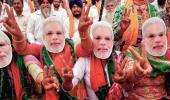 Exit polls: BJP says vote for PM, Oppn calls it gossip