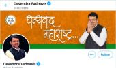 Fadnavis changes Twitter bio to 'Maharashtra's Sevak'