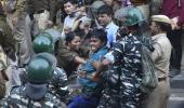 JNU students allege police brutality; cops deny charge