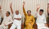 Sena-NCP-Cong release CMP, to waive farmers' loans