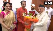 CM-designate Uddhav Thackeray meets Governor