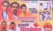 Bal Thackeray-Indira seen together on Sena's poster