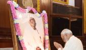 In tribute to Gandhi, PM moots 'Einstein challenge'