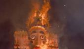 PHOTOS: When they burnt down Raavan