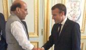 Rajnath meets Macron, discusses Indo-French ties