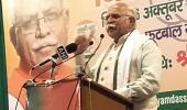 Khattar's 'dead rat' jibe at Sonia invites wrath