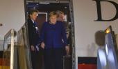 Angela Merkel arrives in Delhi; to hold talks with PM