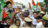 Protests erupt in Karnataka over Shivakumar's arrest