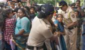 Students protest outside Bachchan's home; 22 detained