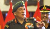 People moving around freely in J-K: Gen. Rawat