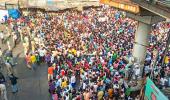 Migrants' protest in Mumbai: FIR against TV scribe