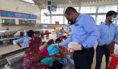 Varanasi station has been home since the lockdown