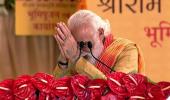 Wait of centuries has ended: PM after 'bhoomi pujan'