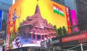 SEE: Digital display of Lord Ram at Times Square