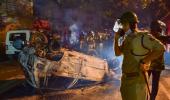 Riot-hit areas of Bengaluru resemble war zone