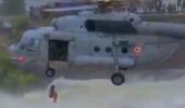 SEE: IAF rescues man from a flooded dam