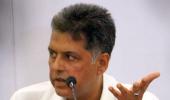 Crack between India and Congress: Manish Tewari