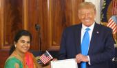 'Never dreamed of it': Indian who became US citizen