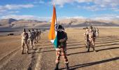 ITBP troops celebrate I-Day at 16,000 feet in Ladakh