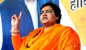 Case against Pragya Thakur for 'inflammatory remarks'