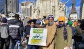 Sikh-Americans hold protest in US against farm laws