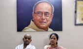 Son vs daughter: Pranab's children spar over memoir