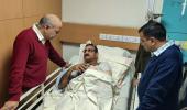 Stop this madness, says Kejri after visiting injured