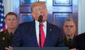 Trump says Iran is 'standing down', offers peace