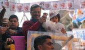 'Lage Raho Kejriwal' rings out in northwest Delhi