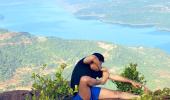 BJP's Tejasvi Surya does yoga on mountaintop