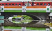 1 dead as rains lash Delhi, bus stuck under bridge