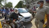 Chaos, confusion and traffic as Delhi seals borders