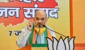 Shah sounds Bihar poll bugle at 'non-campaign' rally