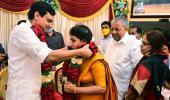 Kerala CM's daughter ties knot with DYFI leader