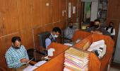 PIX: 75 days later, govt offices reopen in Kashmir