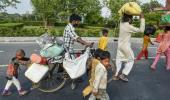 Lockdown woes: When life's belongings fit on a cycle