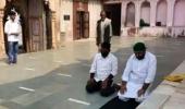 4 booked for offering namaz at Mathura temple