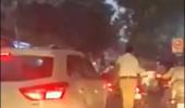 Hyderabad traffic cop runs 1 km to clear way for ambulance