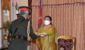 Gen Naravane made honorary general in Nepal army