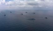 PHOTOS: 1st phase of Malabar exercise in Bay of Bengal