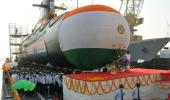 Navy's 5th Scorpene-class submarine Vagir launched