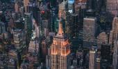 NYC's Empire State Building lit up for Diwali